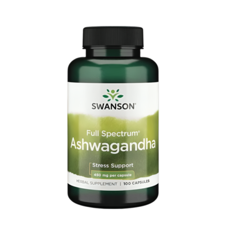 Swanson Full Spectrum Ashwagandha 450mg 100 Kapslar