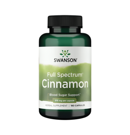 Swanson Full Spectrum Cinnamon 375mg 180 Kapslar