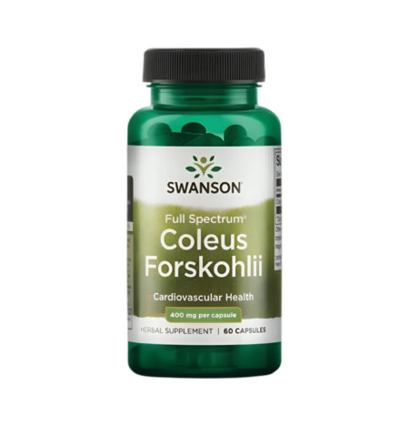 Swanson Full Spectrum Coleus Forskohlii 400mg 60 Kapslar