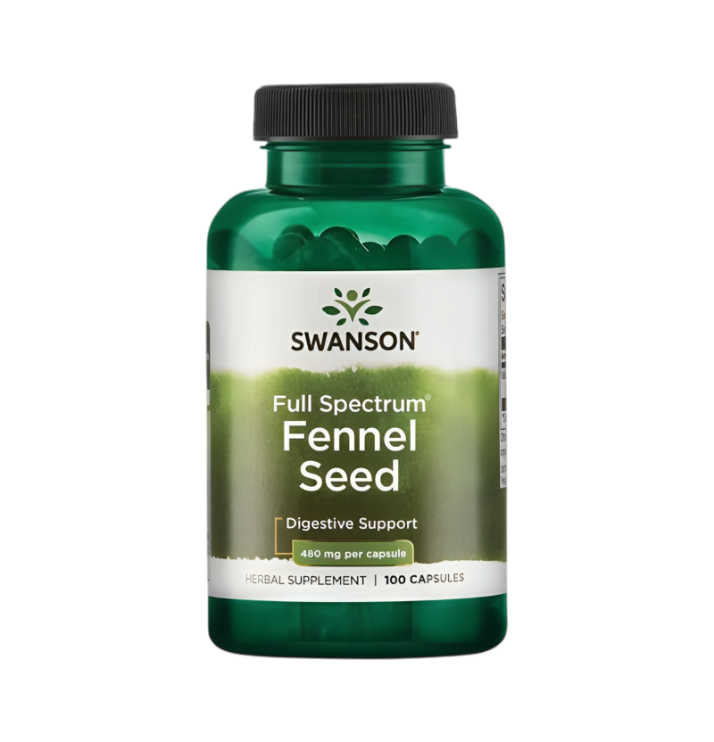 Swanson Full Spectrum Fennel Seed 480mg 100 Kapslar
