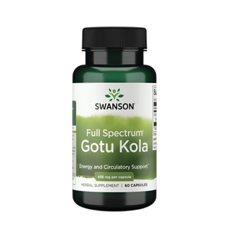 Swanson Full Spectrum Gotu Kola 435mg 60 Kapslar