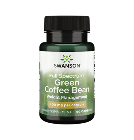 Swanson Full Spectrum Green Coffee Bean 400mg 60 Kapslar