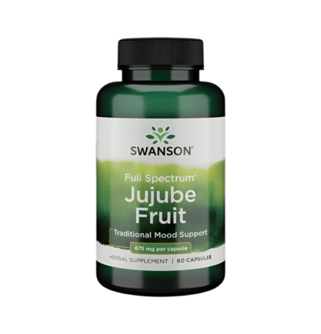 Swanson Full Spectrum Jujube Fruit 675mg 60 Kapslar