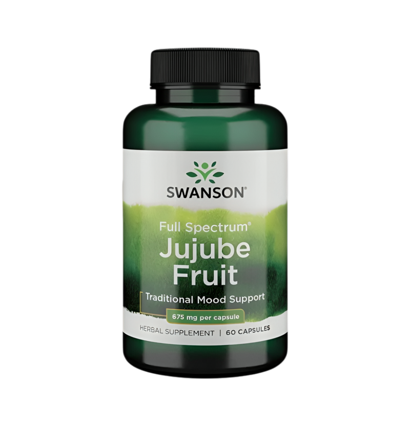 Swanson Full Spectrum Jujube Fruit 675mg 60 Kapslar