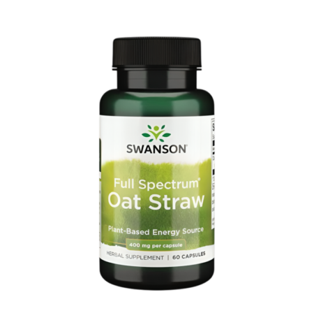 Swanson Full Spectrum Oat Straw 400mg 60 Kapslar