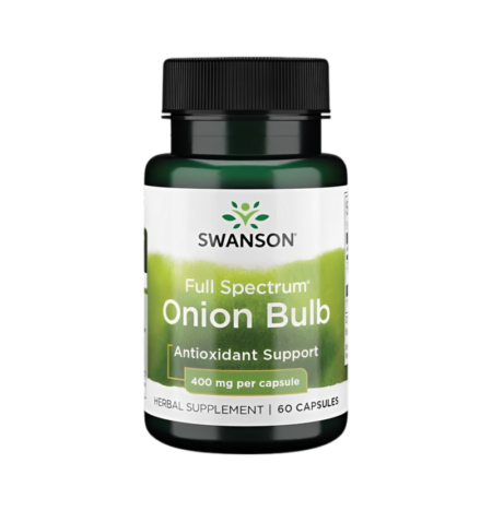 Swanson Full Spectrum Onion Bulb 400mg 60 Kapslar