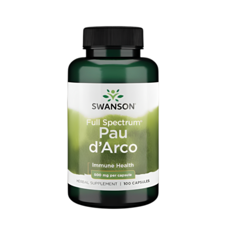 Swanson Full Spectrum Pau d'Arco 500mg 100 Kapslar