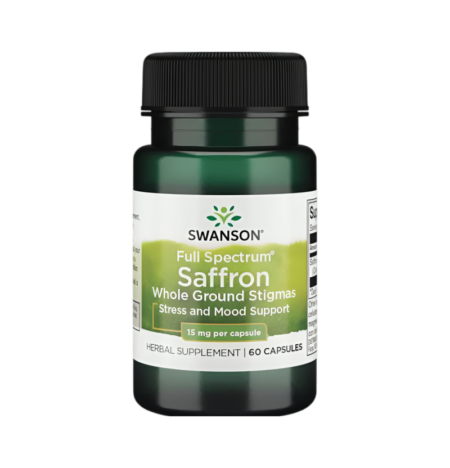 Swanson Full Spectrum Saffron 15mg 60 Kapslar