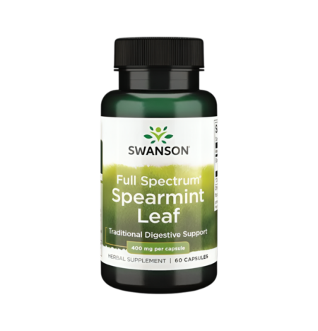 Swanson Full Spectrum Spearmint Leaf 400mg 60 Kapslar