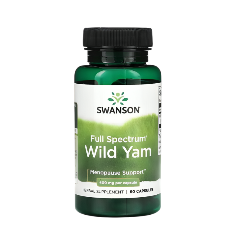 Swanson Full Spectrum Wild Yam 400mg 60 Kapslar