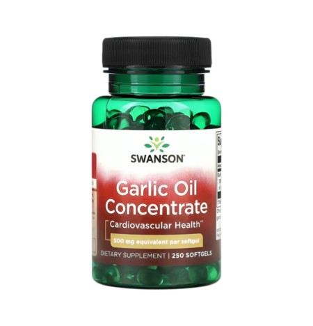 Swanson Garlic Oil Concentrate 500mg 250 Mjukgelkapslar