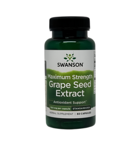 Swanson Grape Seed Extract Maximum Strength 60 Kapslar