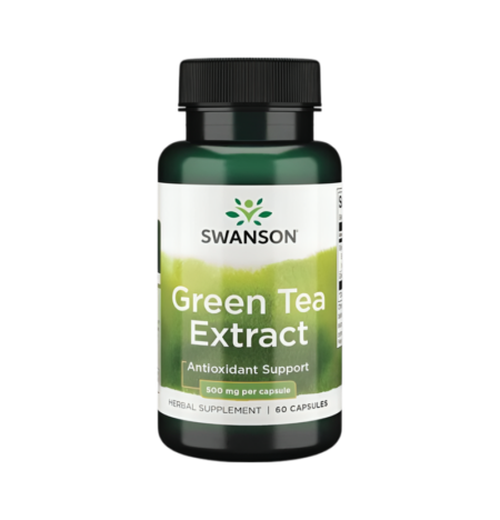 Swanson Green Tea Extract 500mg 60 Kapslar