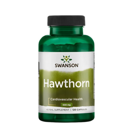Swanson Hawthorn Extract 500mg 120 Kapslar