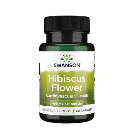 Swanson Hibiscus Flower 400mg 60 Kapslar