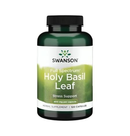 Swanson Holy Basil Leaf 400mg 120 Kapslar