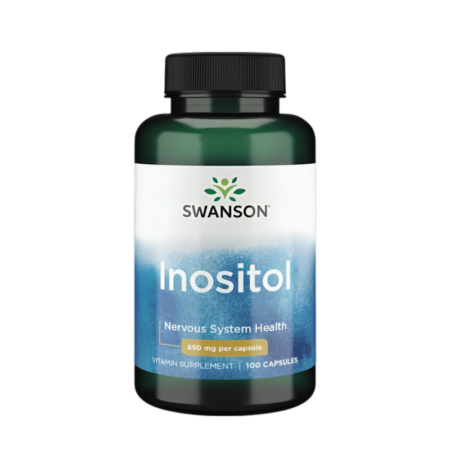 Swanson Inositol 650mg 100 Kapslar