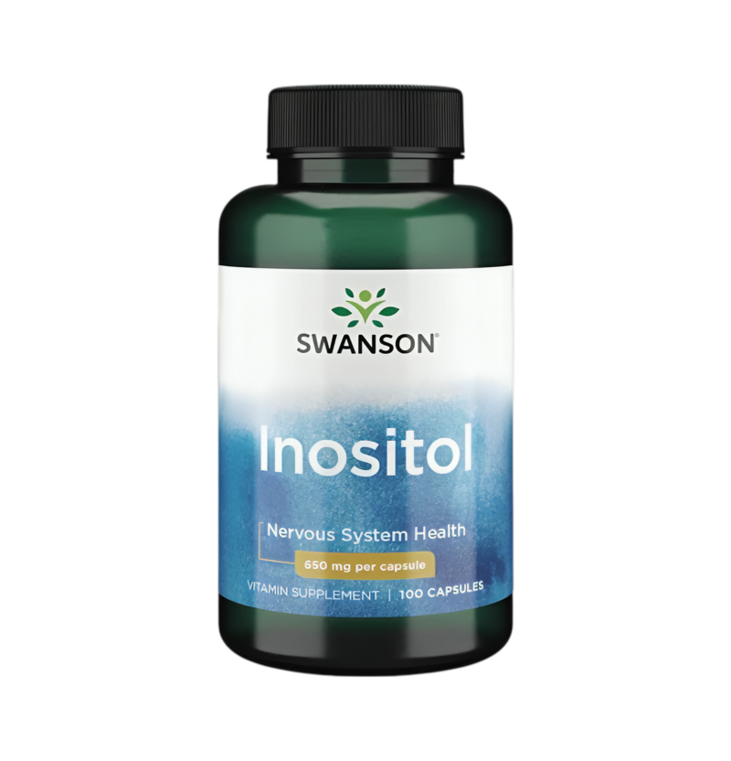 Swanson Inositol 650mg 100 Kapslar