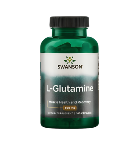 Swanson L-Glutamine 500mg 100 Kapslar
