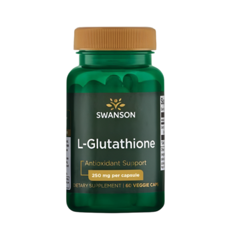 Swanson L-Glutathione 250mg 60 Vegetabiliska Kapslar