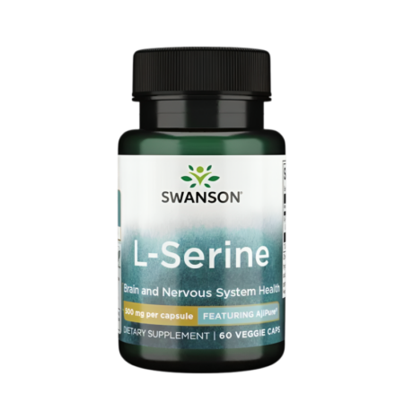 Swanson L-Serine 500mg 60 Kapslar