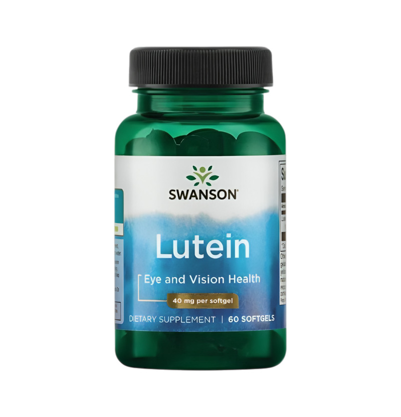 Swanson Lutein 40mg 60 Mjuka gelkapslar