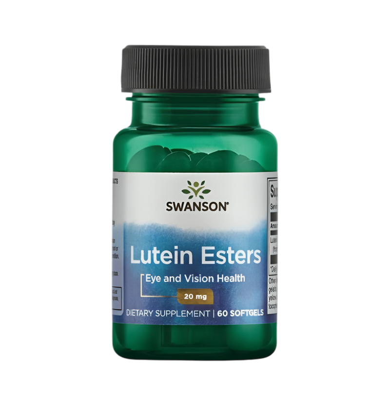 Swanson Lutein Esters 20mg 60 Mjukgelkapslar