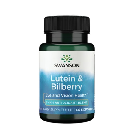 Swanson Lutein & Bilberry 60 Mjukgelkapslar