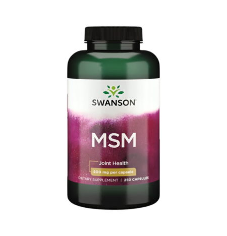 Swanson MSM 500mg 250 Kapslar