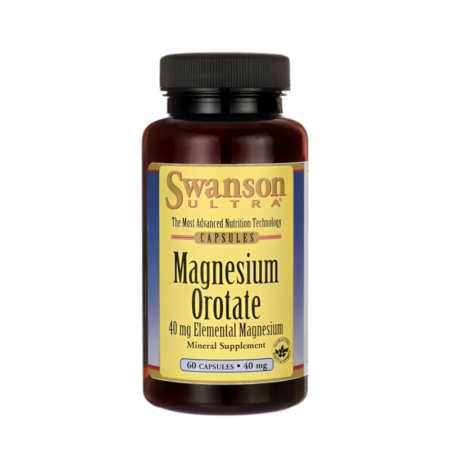 Swanson Magnesium Orotate 40mg 60 Kapslar