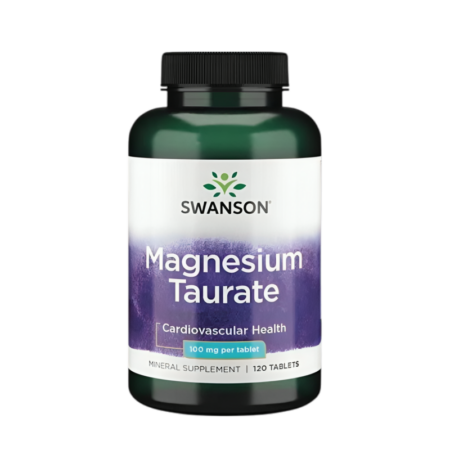 Swanson Magnesium Taurate 100mg 120 Tabletter