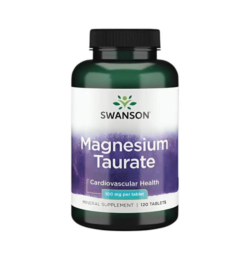 Swanson Magnesium Taurate 100mg 120 Tabletter