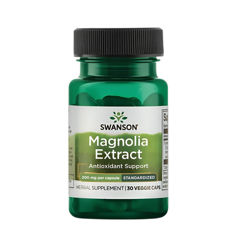 Swanson Magnolia Extract 200mg 30 Vegetariska kapslar
