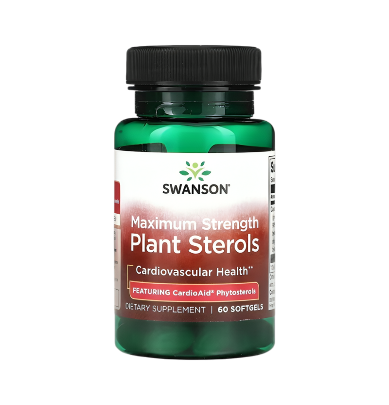 Swanson Maximum Strength Plant Sterols CardioAid 60 Mjuka Gelkapslar