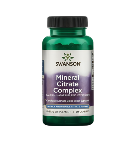 Swanson Mineral Citrate Complex 60 Kapslar