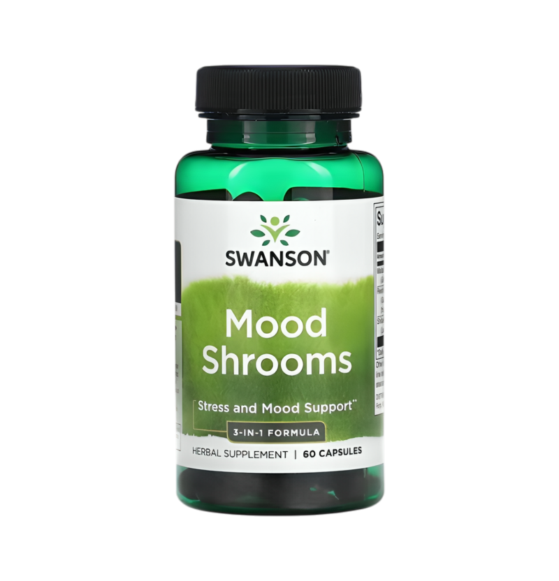 Swanson Mood Shrooms 60 Kapslar