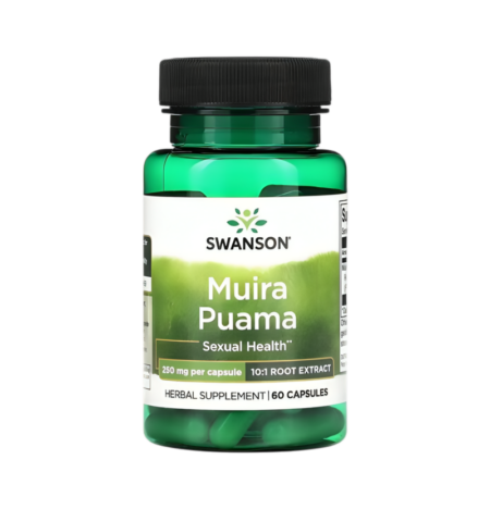 Swanson Muira Puama 250mg (10:1) 60 Kapslar