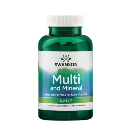 Swanson Multi and Mineral 100 Kapslar