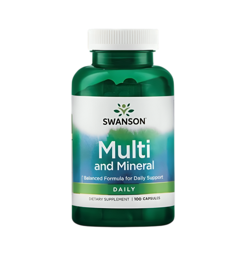 Swanson Multi and Mineral 100 Kapslar
