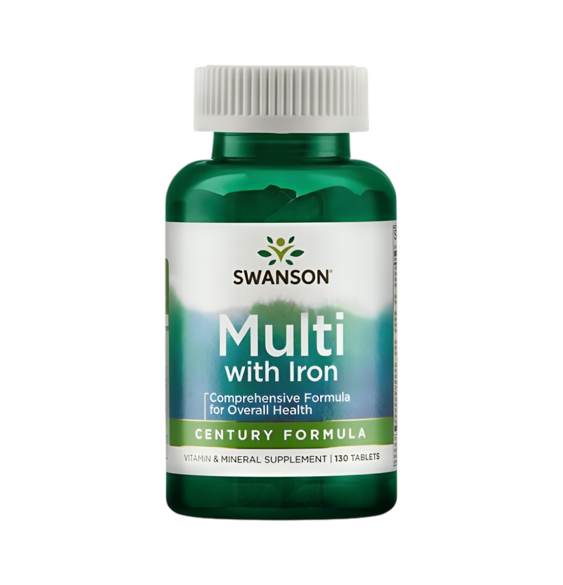 Swanson Multi with Iron - Century Formula 130 Tabletter