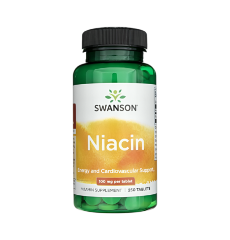 Swanson Niacin 100mg 250 Tabletter