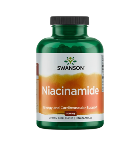 Swanson Niacinamide 500mg 250 Kapslar
