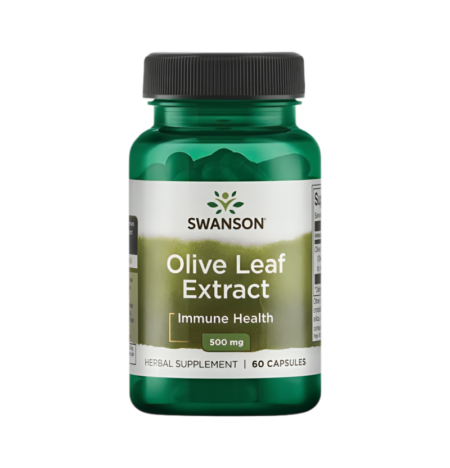 Swanson Olive Leaf Extract 500mg 60 Kapslar