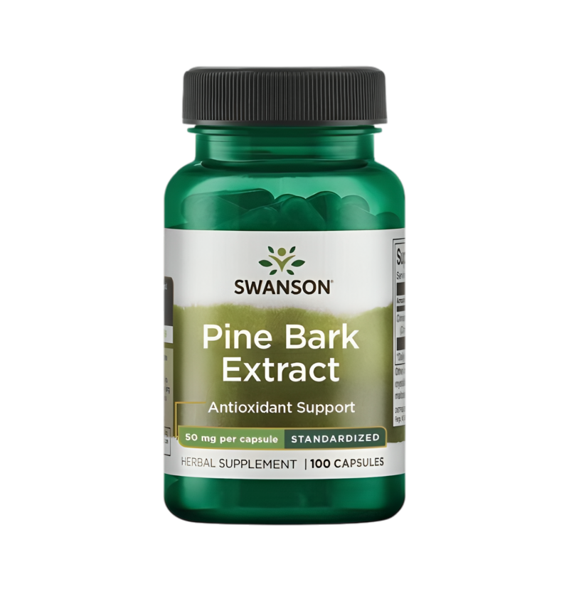 Swanson Pine Bark Extract 50mg 100 Kapslar