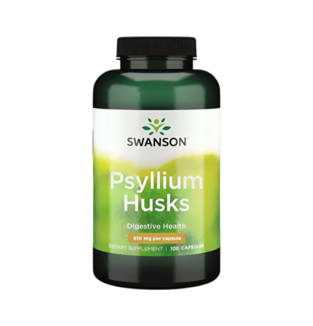Swanson Psyllium Husks 610mg 100 Kapslar