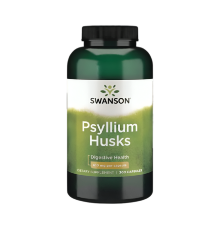 Swanson Psyllium Husks 610mg 300 Kapslar