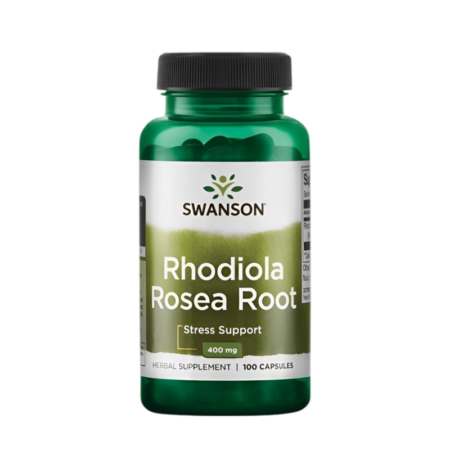 Swanson Rhodiola Rosea Root 400mg 100 Kapslar