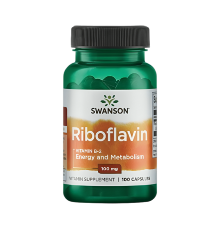 Swanson Riboflavin Vitamin B-2 100mg 100 Kapslar