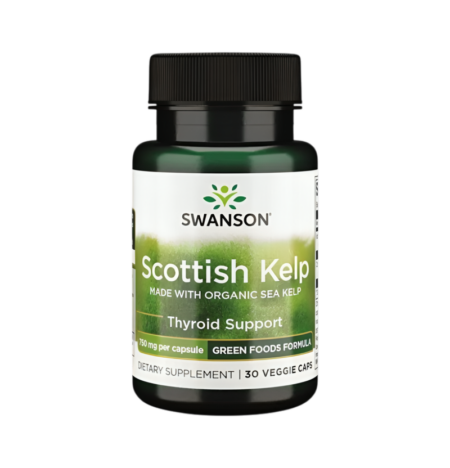 Swanson Scottish Kelp 750mg 30 Vegetariska Kapslar