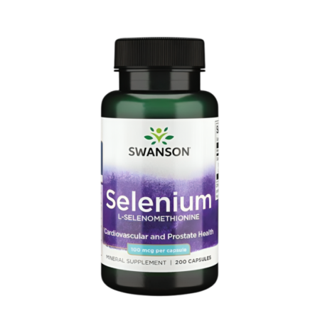 Swanson Selenium 100µg 200 Kapslar